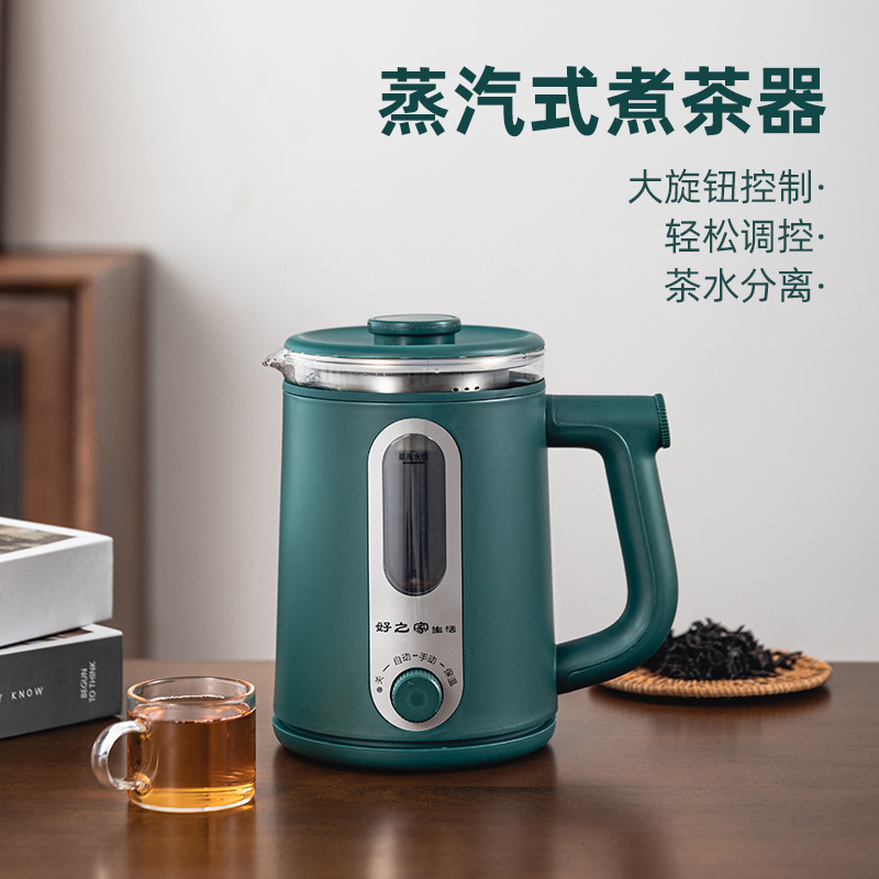 黑茶煮道的现代革新 电动气蒸煮茶壶深度评测